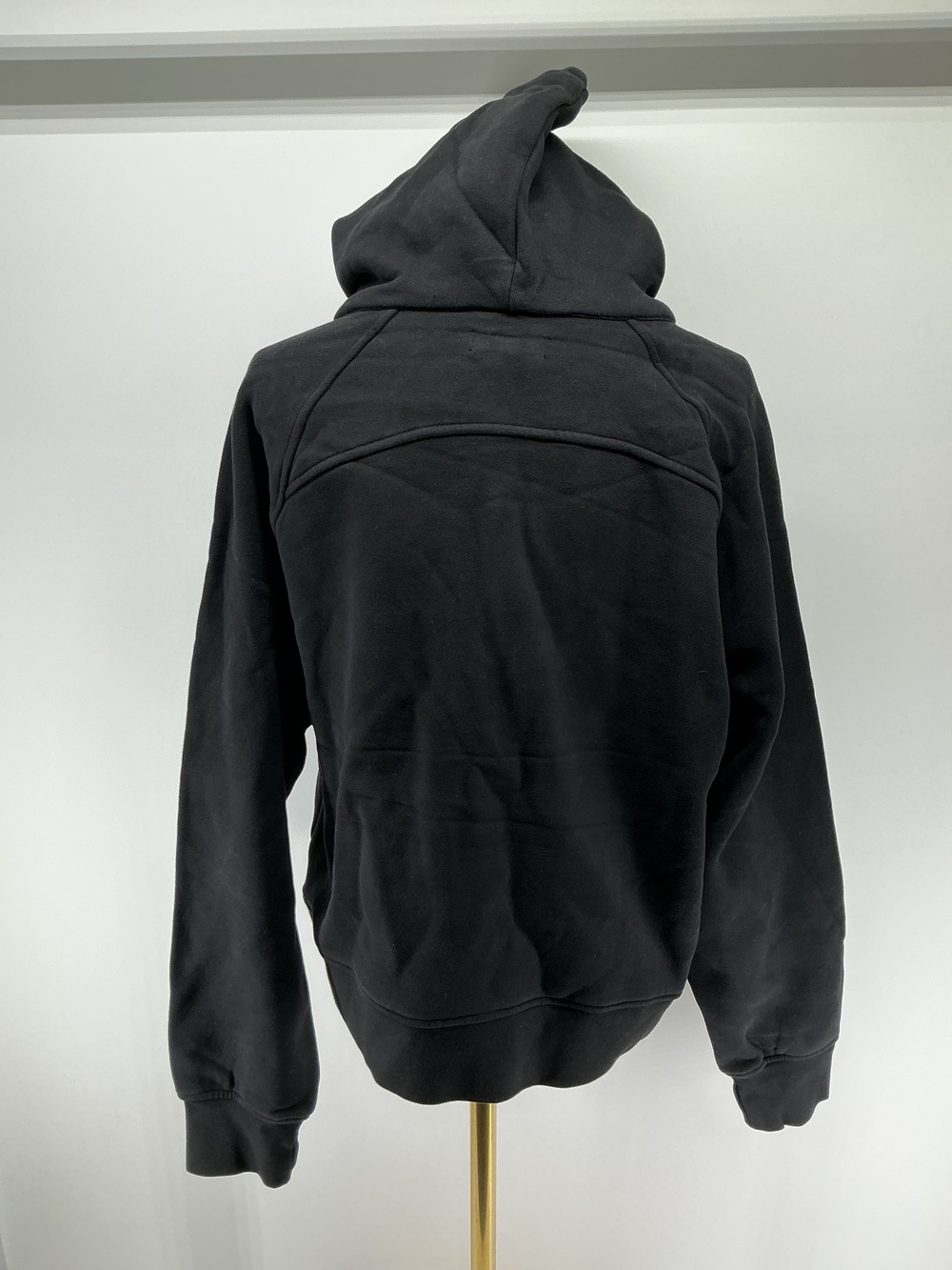 Organic Heavyweight Fleece Cropped Half Zip Hoodie
